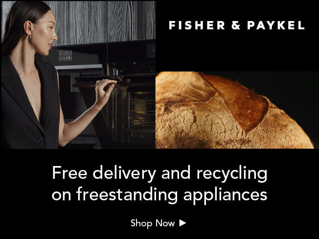 Free delivery & recycling on selected Fisher & Paykel Appliances.