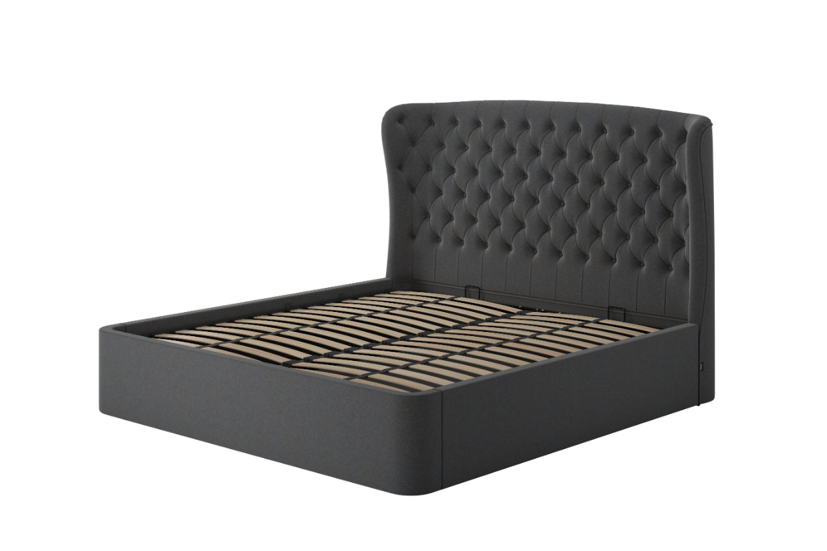 Tempur | Holcot Ottoman Bed Frame | King | 5ft | Slate