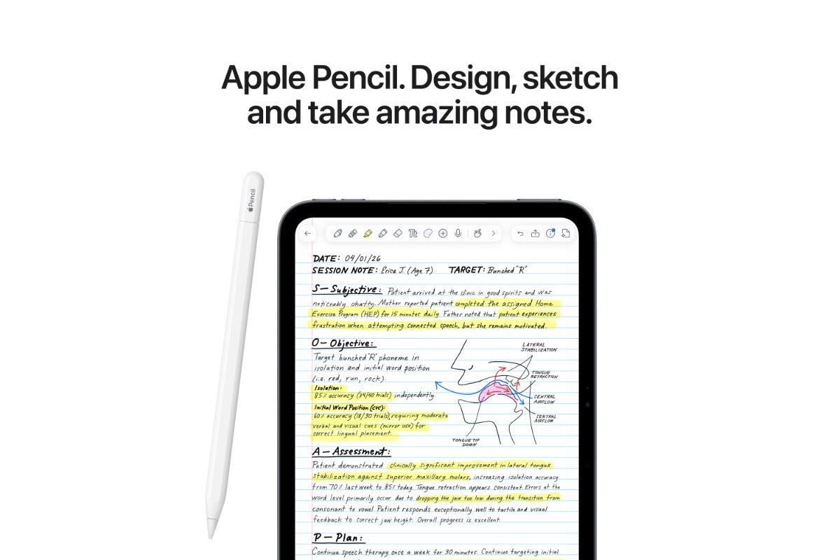 Apple iPad mini 8.5" | A20 Pro | Nano-texture Glass | Wi-Fi | 256GB | Midnight-7