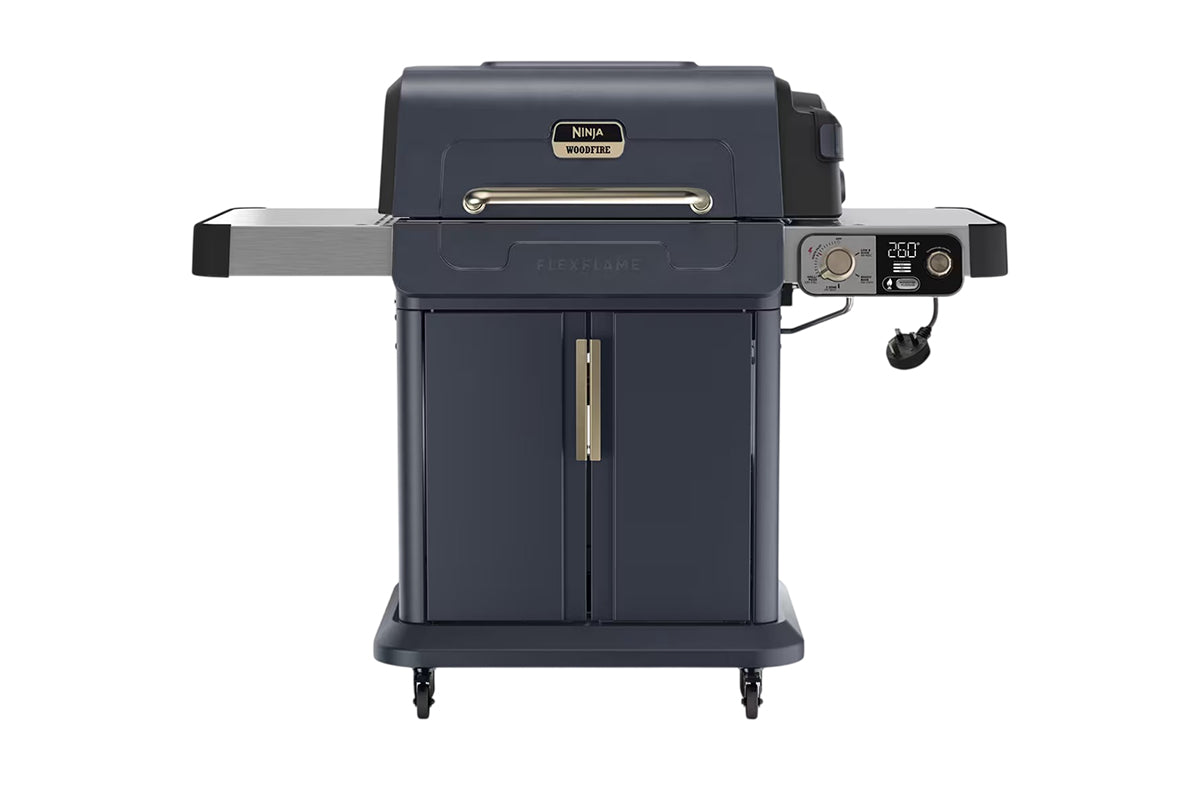 Ninja FlexFlame Outdoor Cooking System | PG301UKBL | Blue/Gold