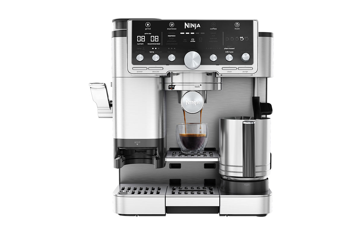 Ninja Luxe Cafe Pro Espresso Coffee Machine | ES701UK | Black/ Stainless Steel