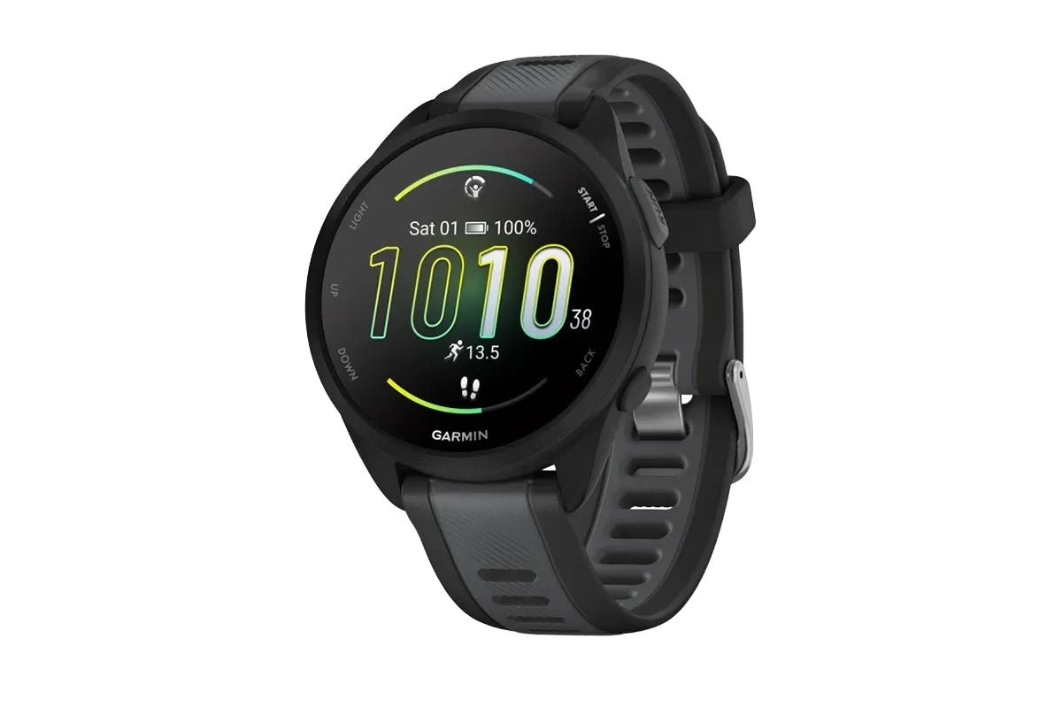 Garmin Forerunner 165 Music Smart Watch | 43mm | Black/Slate Grey