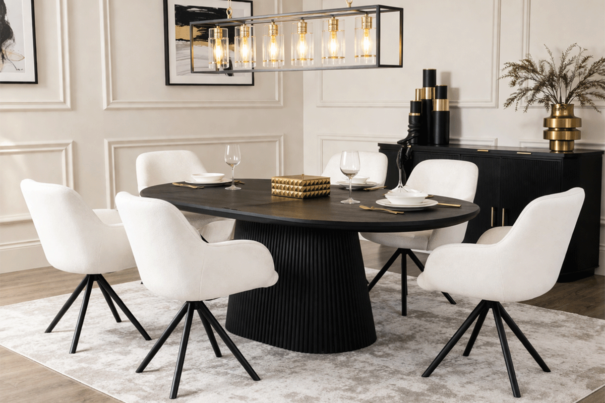 Indie Oval Dining Table 180 cm Harvey Norman UK