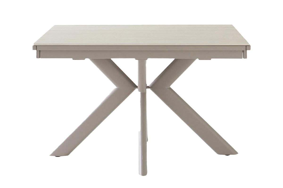 Lucy Rectangular Extending Dining Table | 120 - 210 cm | Beige
