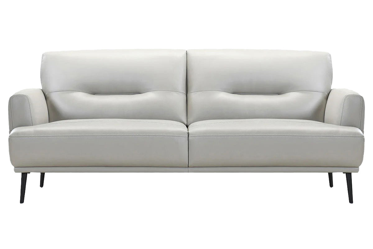 Orio 3 Seater Sofa | Leather | Grey