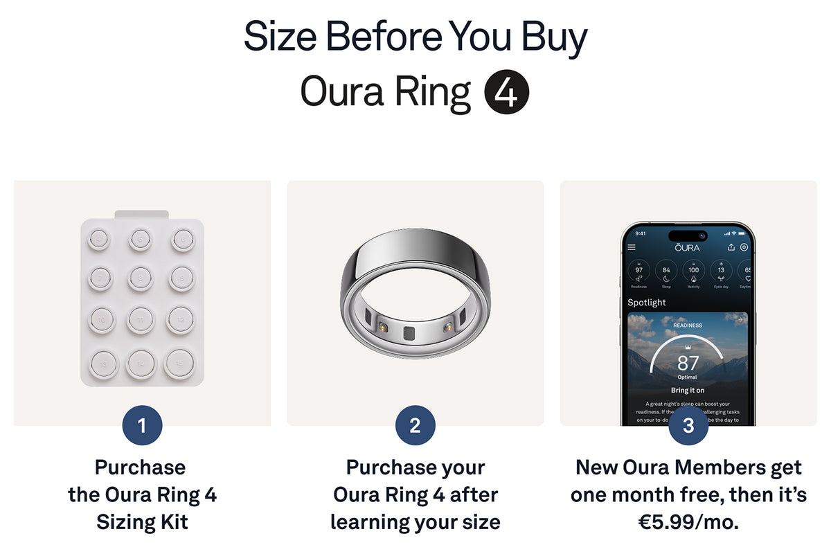 Oura Ring 4 | Size 10 | Silver-3