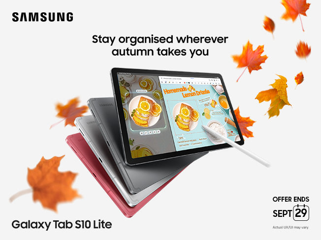 Buy a Galaxy Tab S10 Lite and claim a Smart Book Cover.