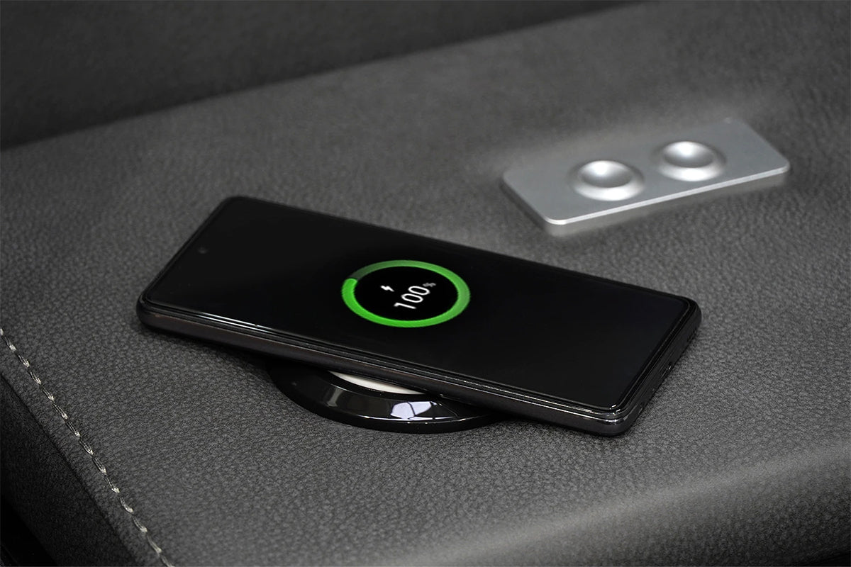 Wireless Charging Options for Shobi Power Recliner and Massage Chairs Grey by Harvey Norman UK